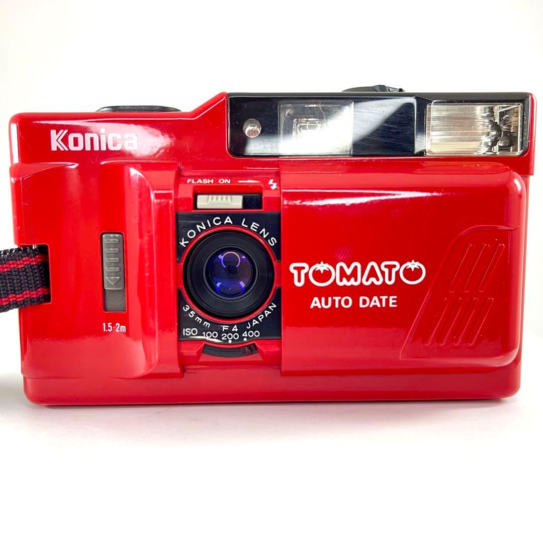 【即購入OK】動作品 Konica TOMATO フィルムカメラ トイカメラ簡単