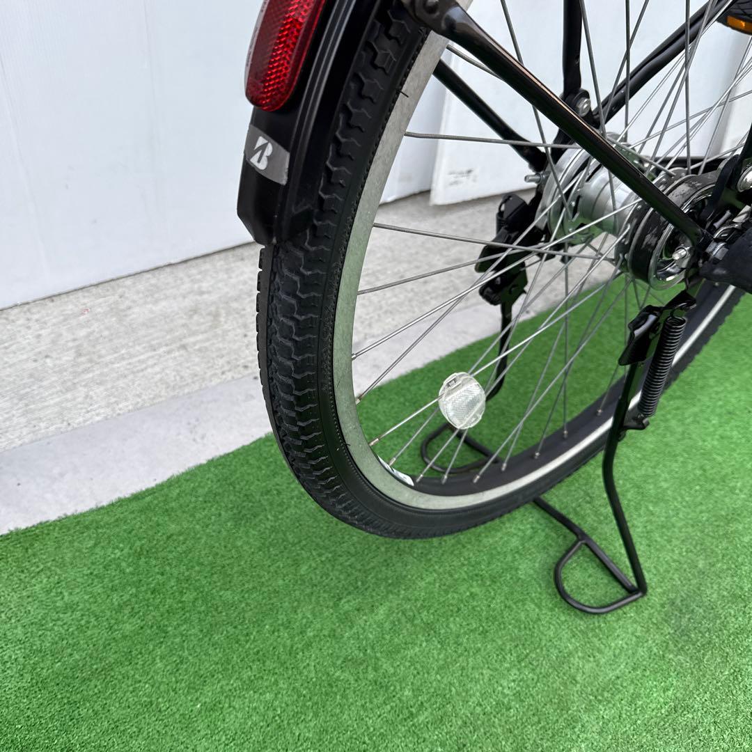 ブリヂストン STEPCRUZアルベルト電動アシスト自転車26インチ ブラック