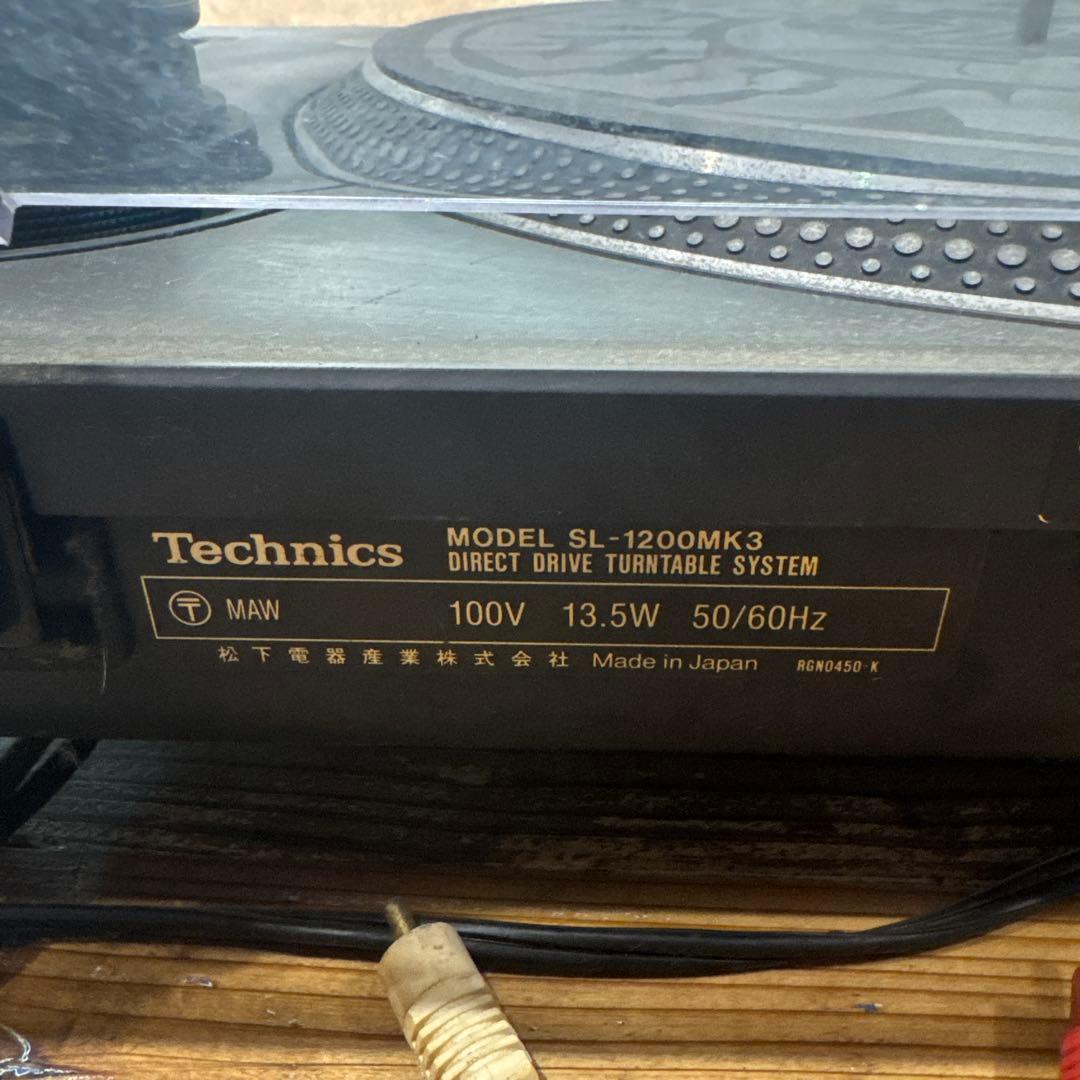 Technics SL-1200MK3 動作確認済 FUNKMASTERFLEX