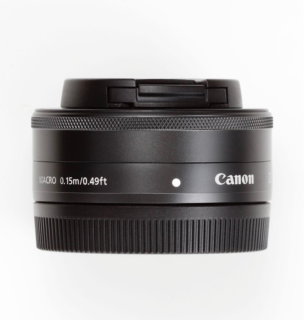 【美品】 Canon レンズ EF-M 22mm F2 STM　ブラック