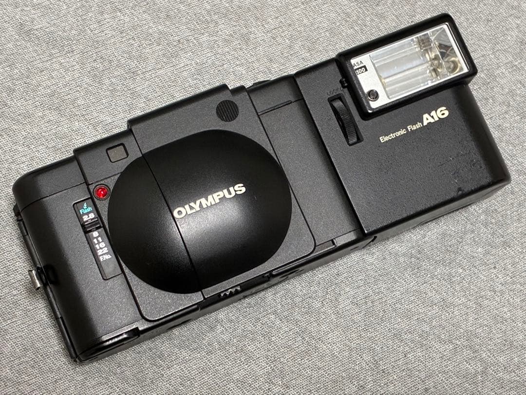 ⭐️完動品⭐️美品⭐️OLYMPUS XA + A16フィルムカメラ 動作確認済み