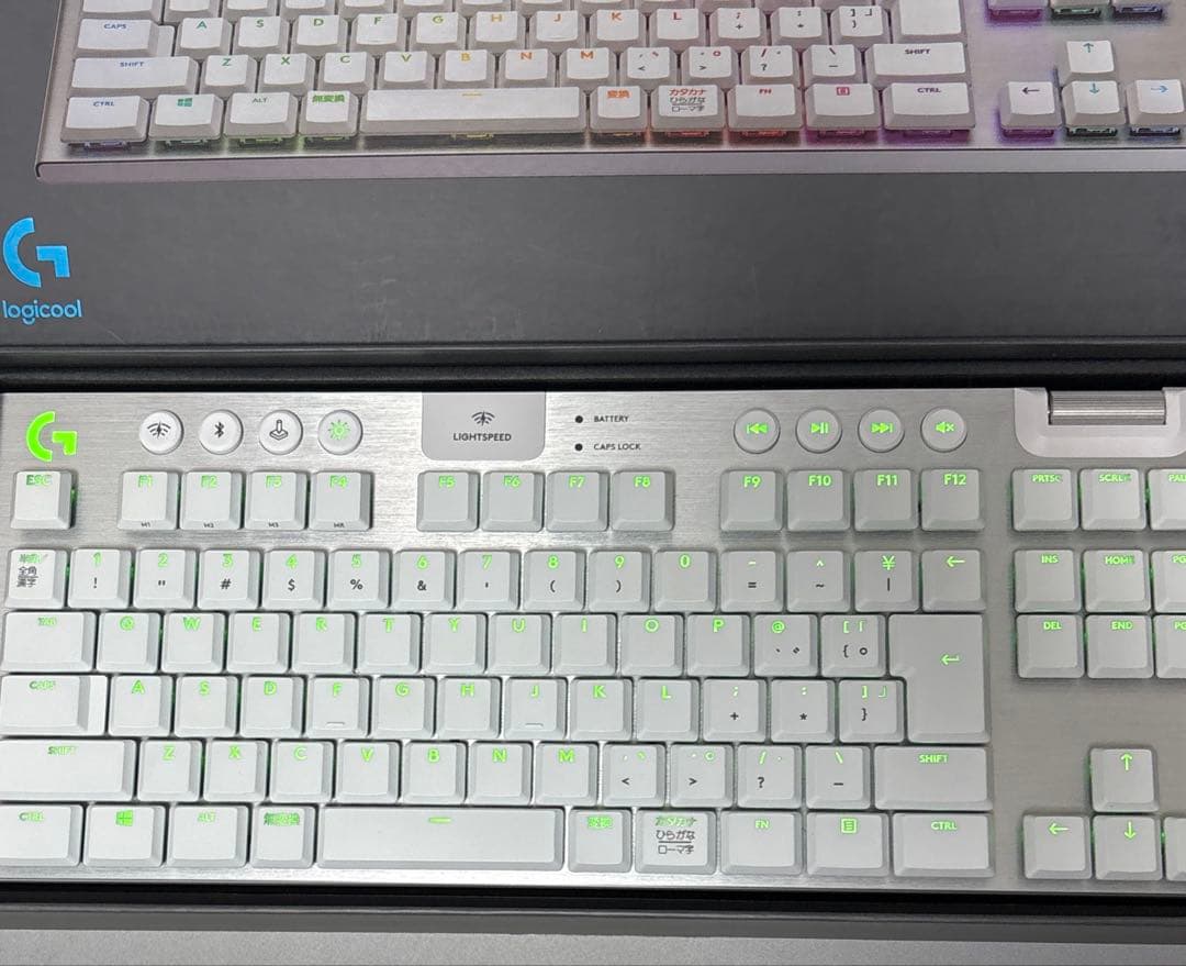 Logicool G913 TKL タクタイル 茶軸 ホワイト 無線