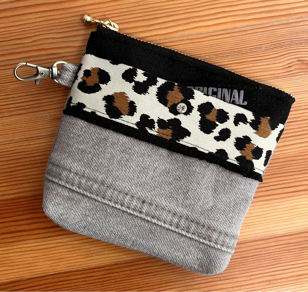 yuベージュリメイクバッグNo.814•No.815☆ハンドバッグポーチ