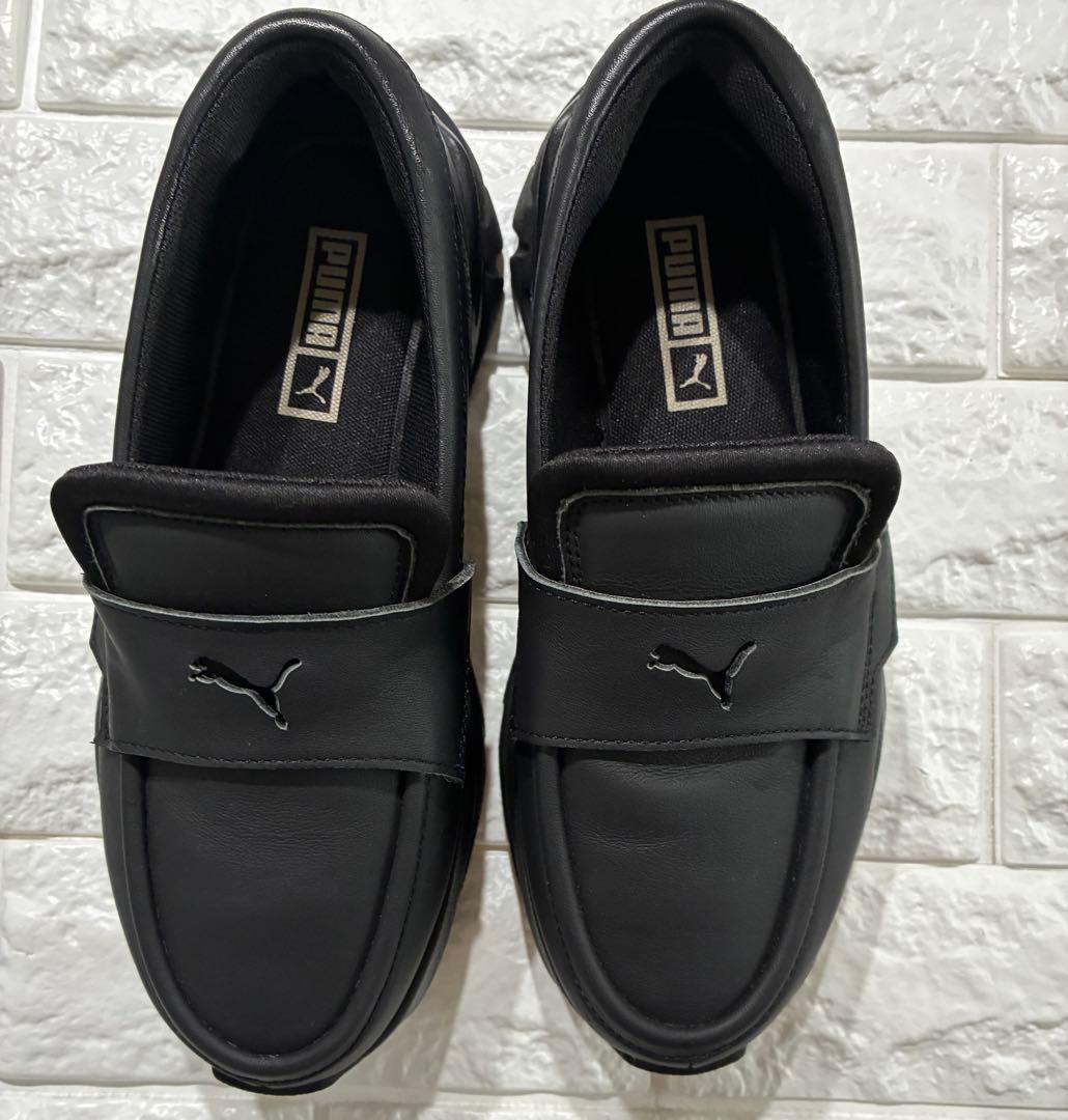 PUMA プーマ ウィメンズ ローファー　23.5cm 黒　ブラック　大きめ