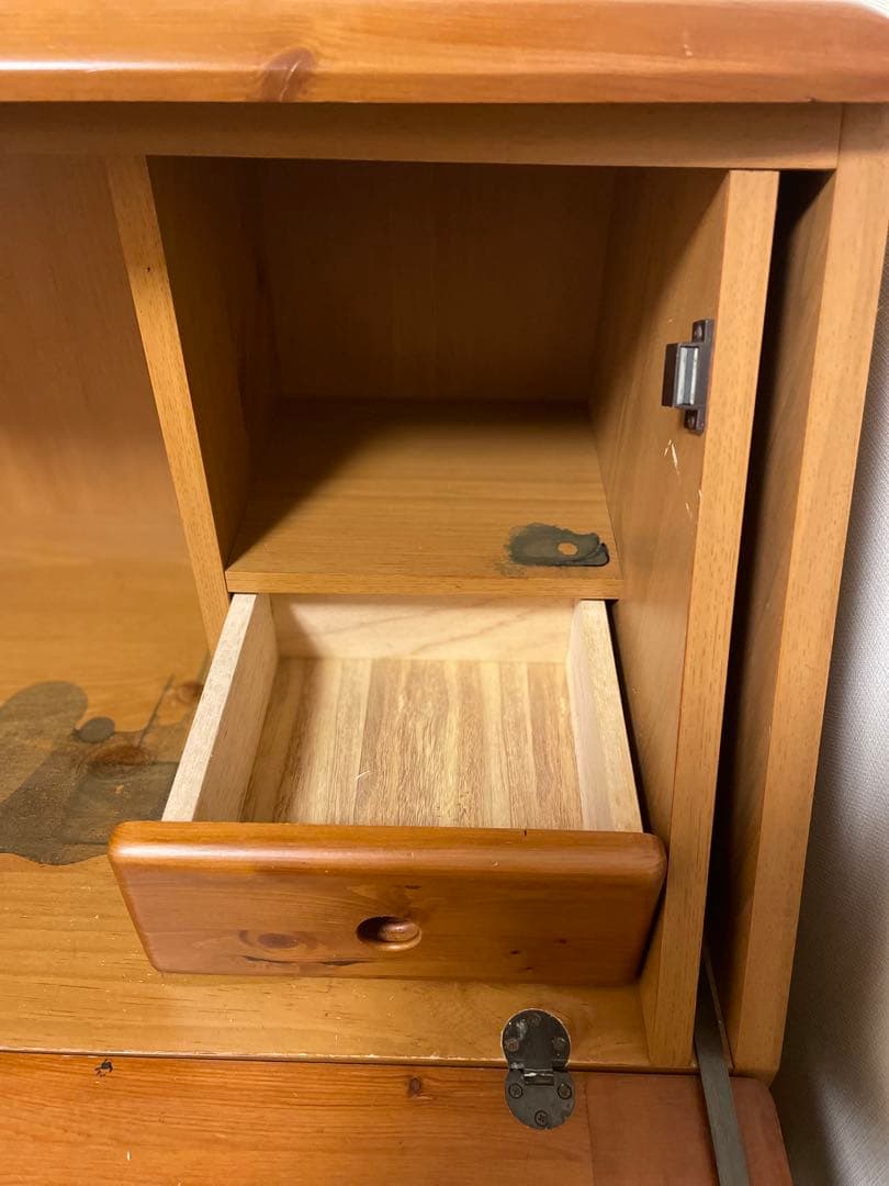 ライティングビューロー (W85×D42×H110cm) (乙姫)