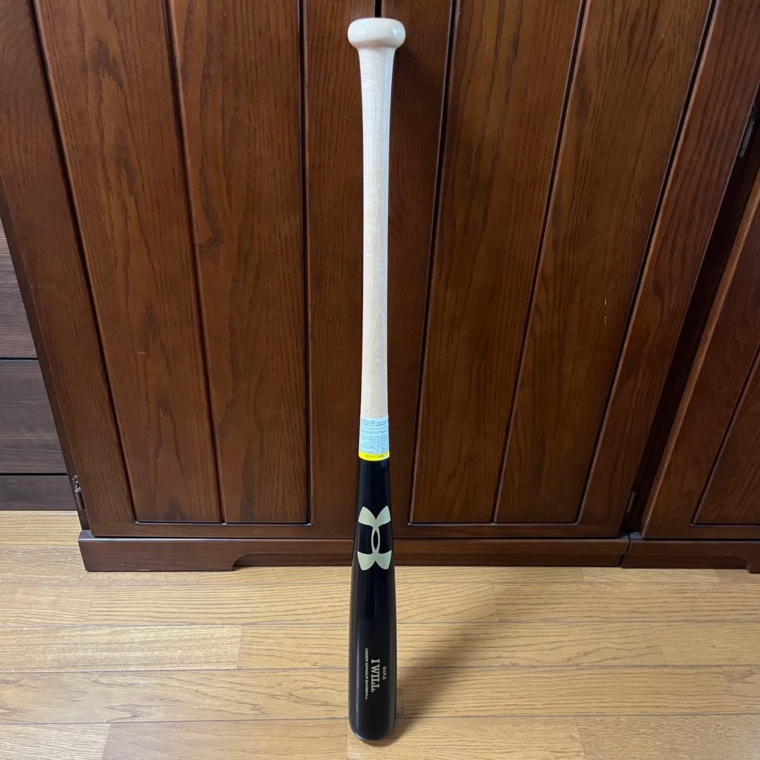 具*言様 アンダーアーマーYY型メイプル軟式木製84cm750g 柳田悠岐選手モ