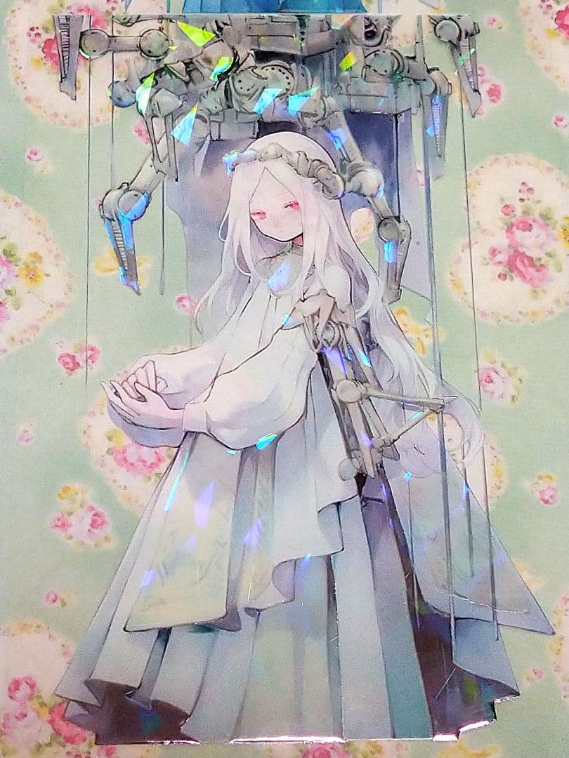 廃盤品✩J846＃机械木偶(贝壳光)十五行詩切り売り海外人物女の子AIマステ