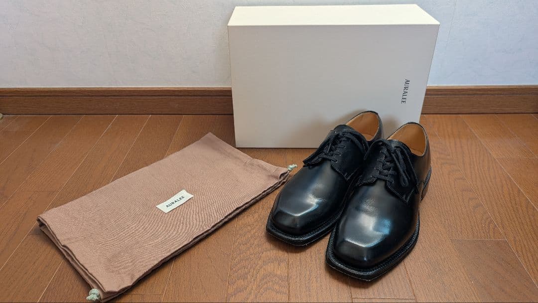 靴 LEATHER SHOES MADE BY FOOT THE COACHER