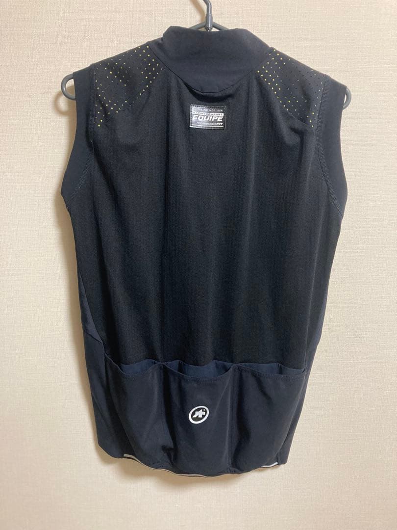 アソス assos サイクルジレ M サイクルウエア　ジャージ素材