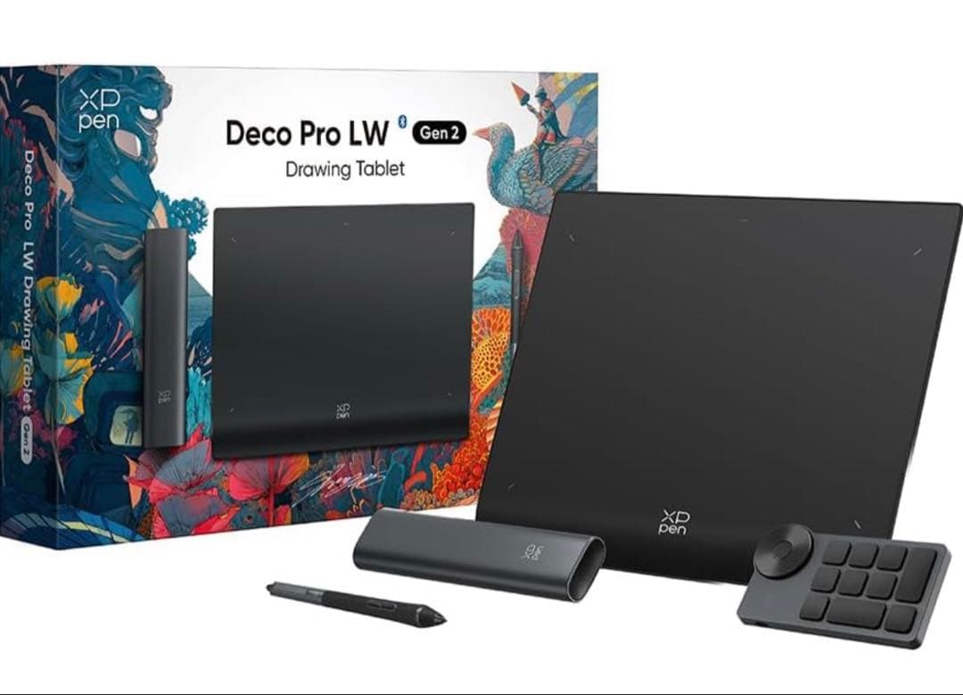 XPPen Deco Pro LW (Gen2) 美品 付属品完備 板タブ