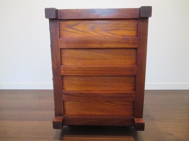 逸品　美品　船箪笥　車箪笥　欅材　車輪　和箪笥　箪笥　和家具　購入金額：23万円