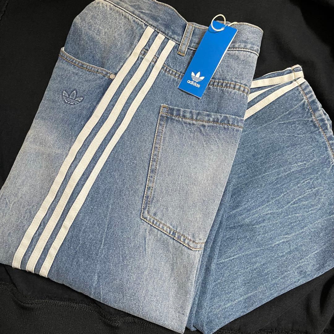 29新品】Adileniumシーズン3 ルーズフィット デニムパンツ インディゴ