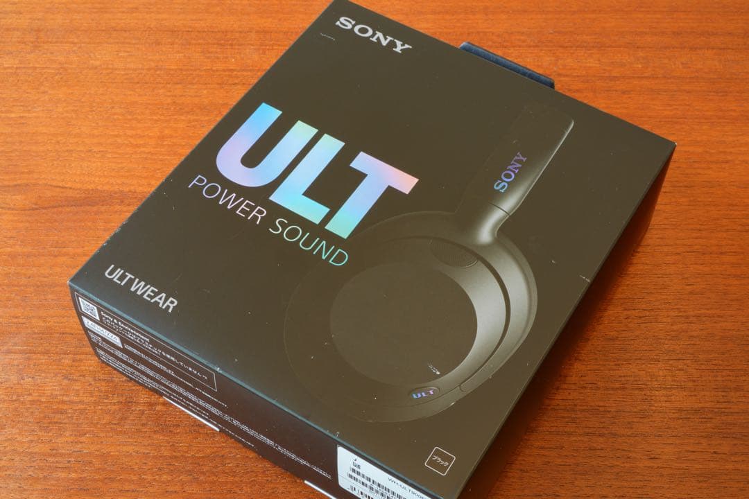 SONY ULT WEAR ワイヤレスヘッドホン ブラックWH-ULT900N