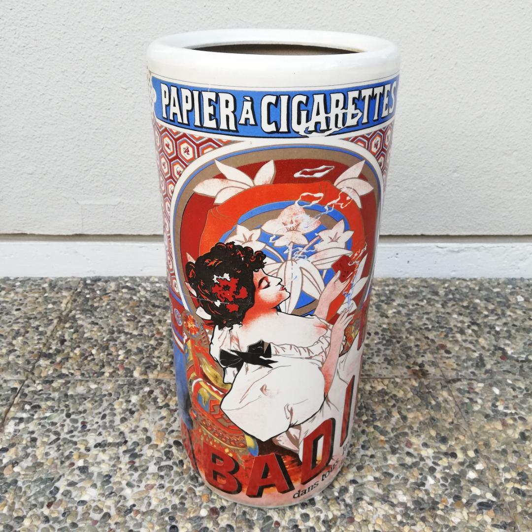 希少◆ アルフォンス ミュシャ リズ・アバディ プリント 傘立て