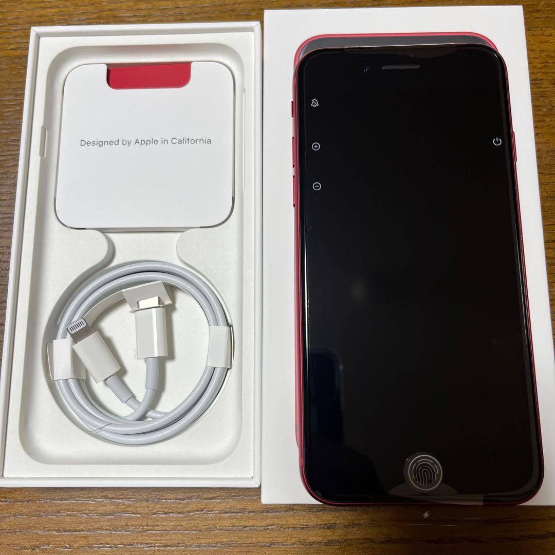 スマートフォン本体 iPhone SE 3 product red 64GB