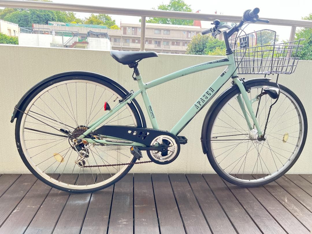 Apaschアパッシュ アーバンクルーザー２７インチシマノ外装６段変速 引取専用