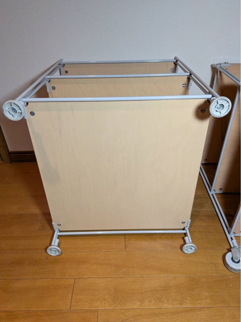 ■送料込■無印 スチールユニットシェルフ 2セット 棚 収納 ラックMUJI