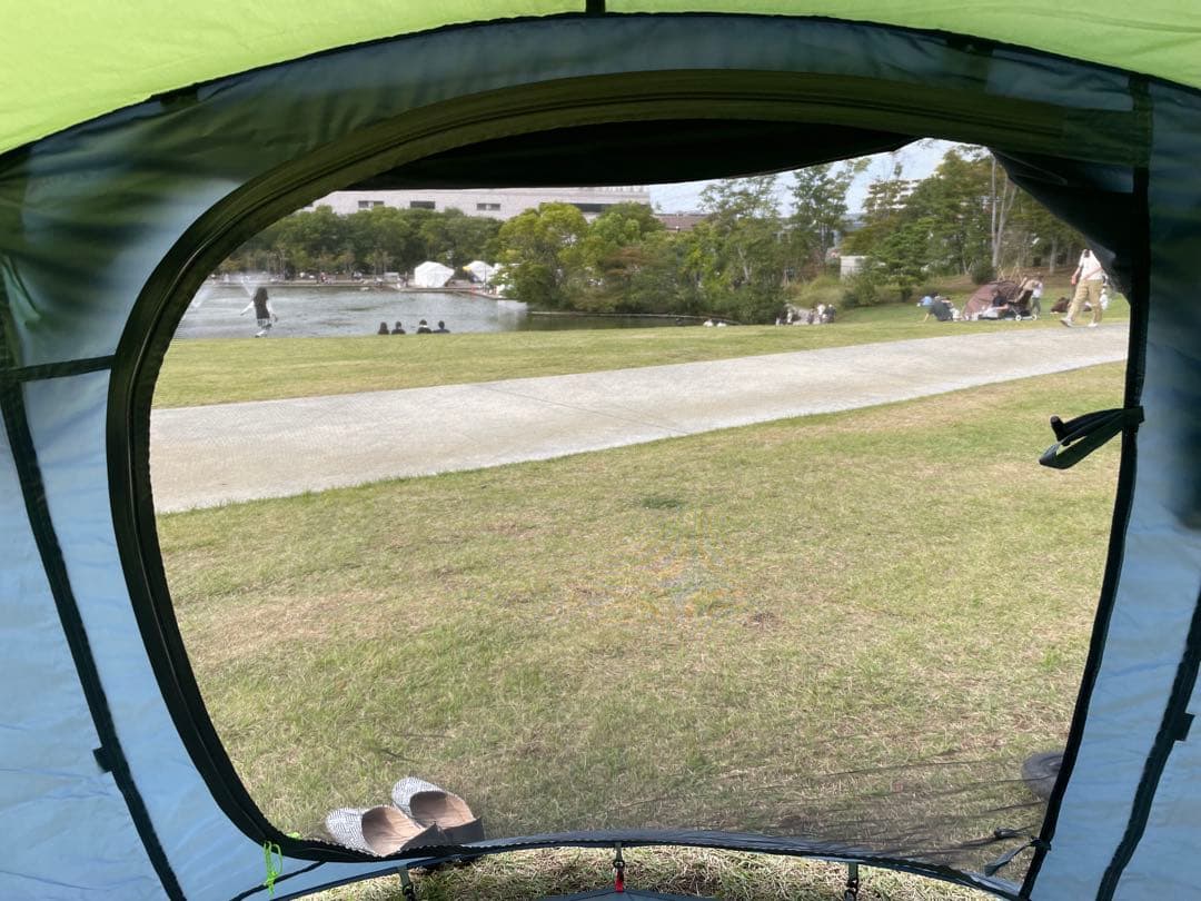 【ayamaya】ポップアップテント　ドーム型テント　4-6人用