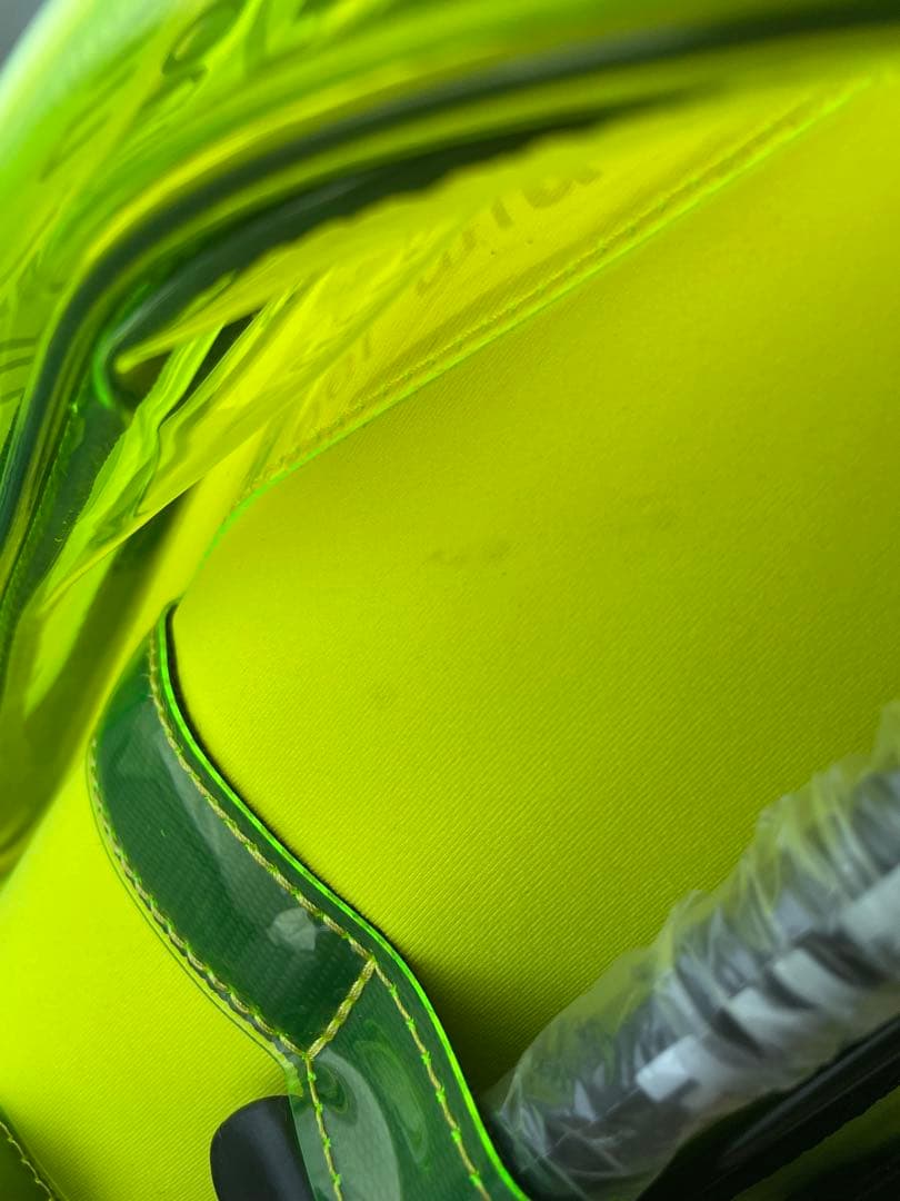 ムータマリン　キャディバッグ ネオンイエロー