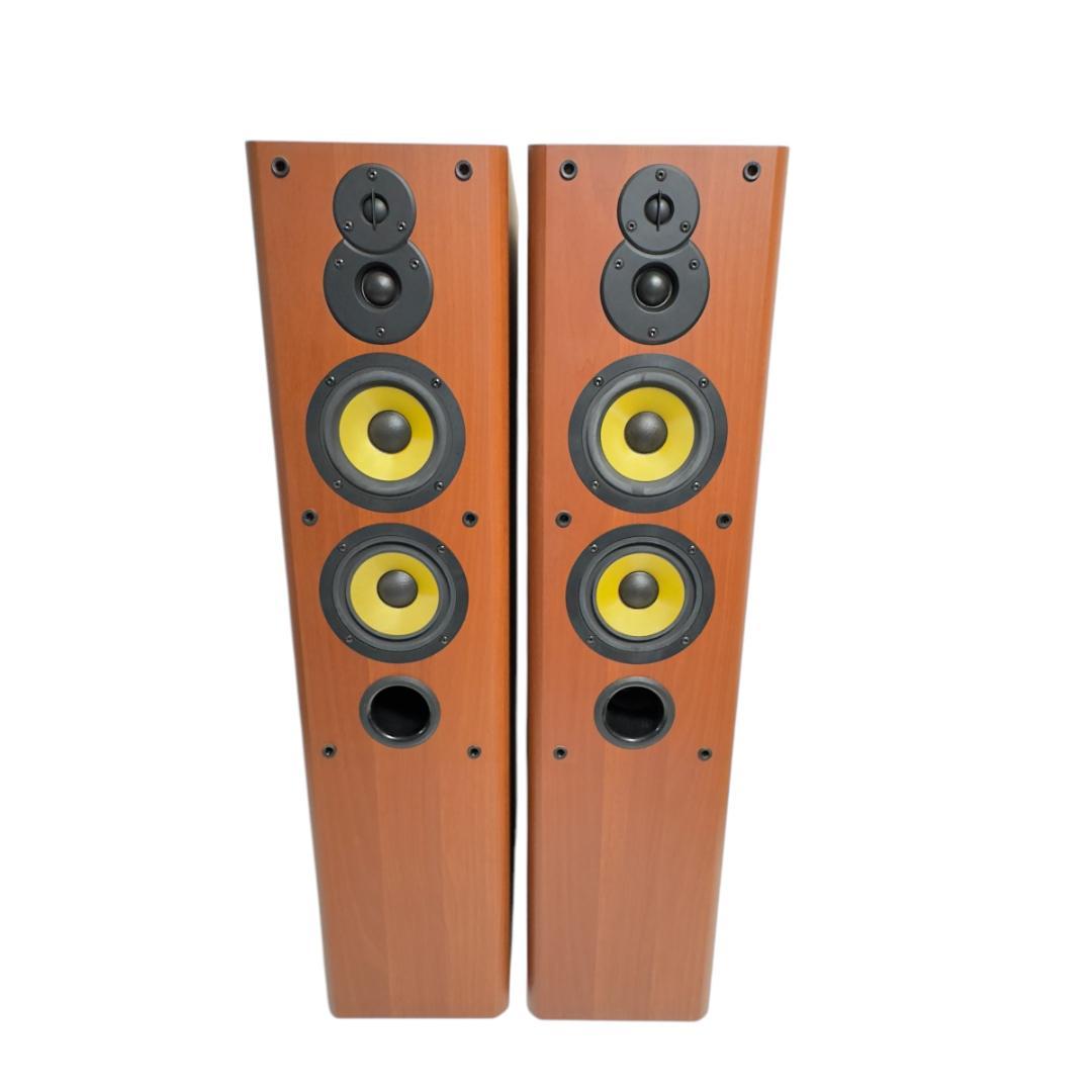 ①　DENON トールボーイスピーカー システム SC-T555SA