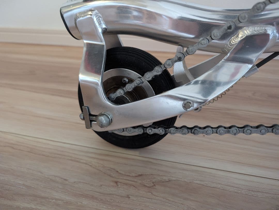 JD Bike 折りたたみ自転車 シルバー/レッド