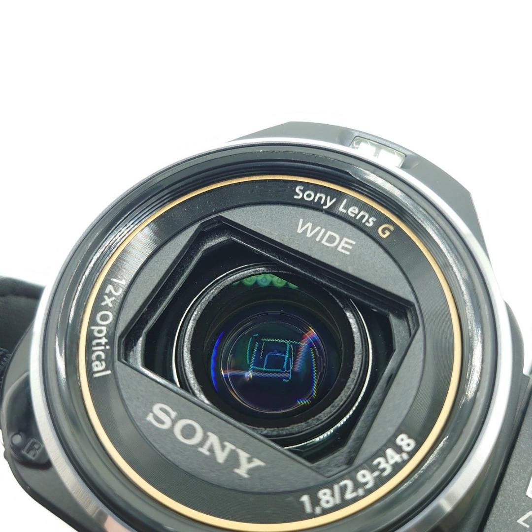 SONY ビデオカメラ HDR-CX630V ブラック ハンディカム