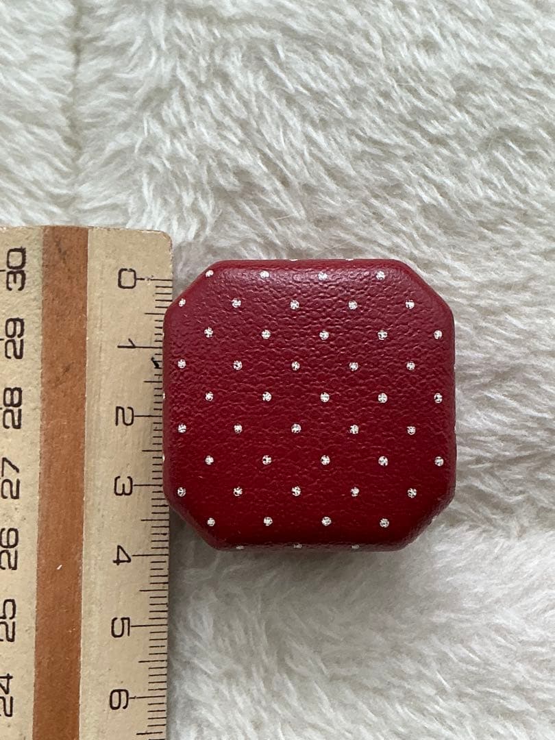 ヴィンテージアクセサリーケースBravington's 赤い六角形