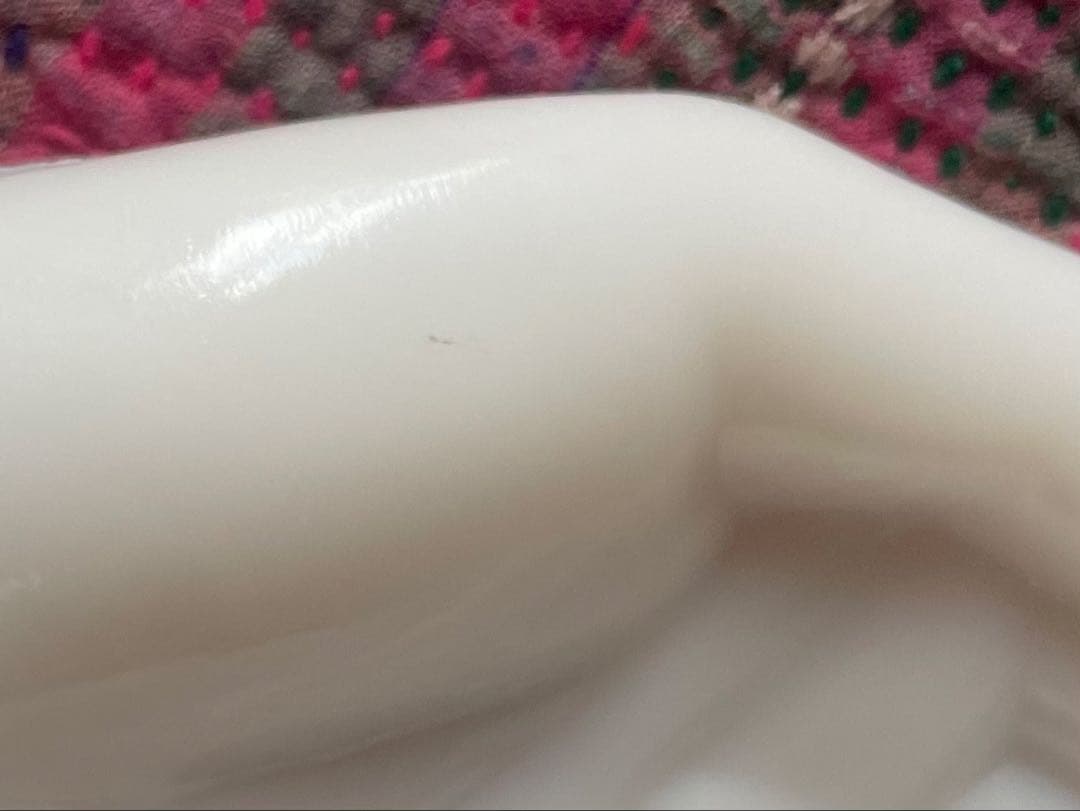 ラスト！エイボン AVON ソープディッシュ トレイ ミルクガラス 灰皿 ハンド