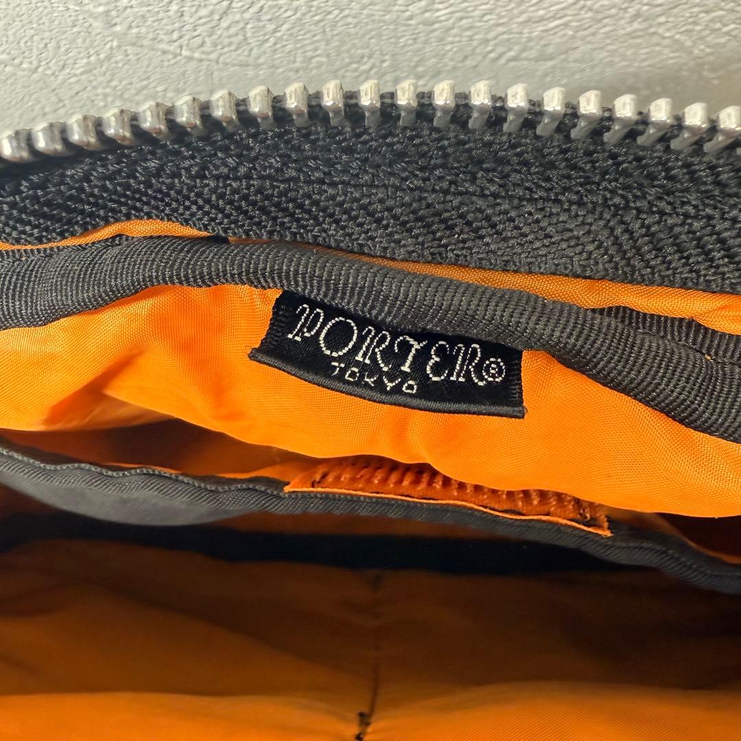 PORTER ポーター タンカー 2層式 ショルダーバッグ ブラック