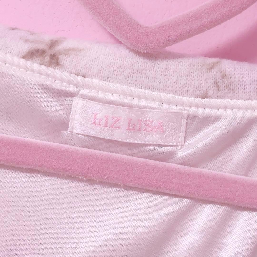 ♡ LIZLISA リズリサ 花柄 ワンピース 平成レトロ 姫系 姫ギャル ♡