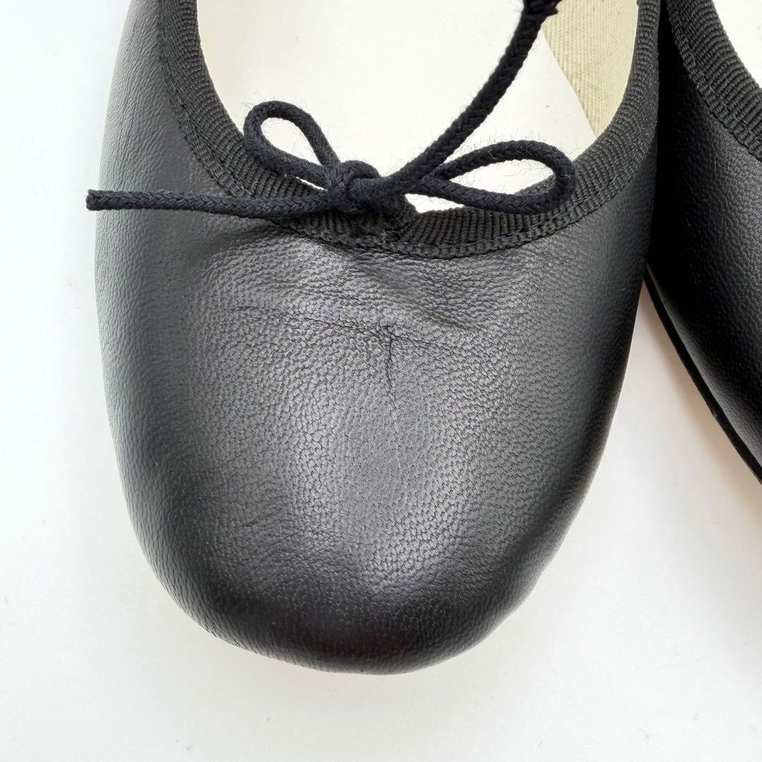 未使用級✨repetto バレエシューズ カミーユ ブラック レザー 26㎝