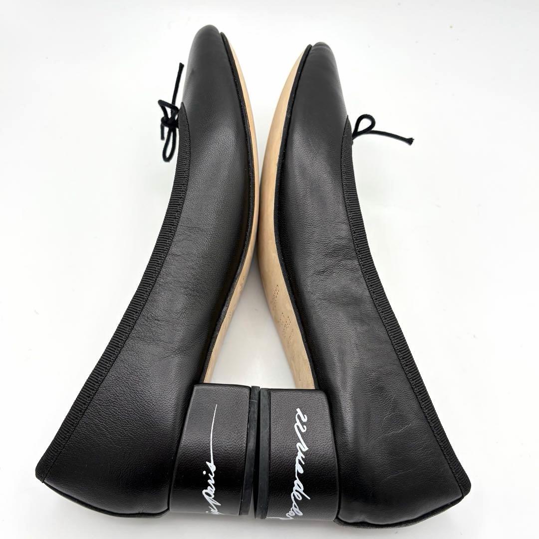 未使用級✨repetto バレエシューズ カミーユ ブラック レザー 26㎝