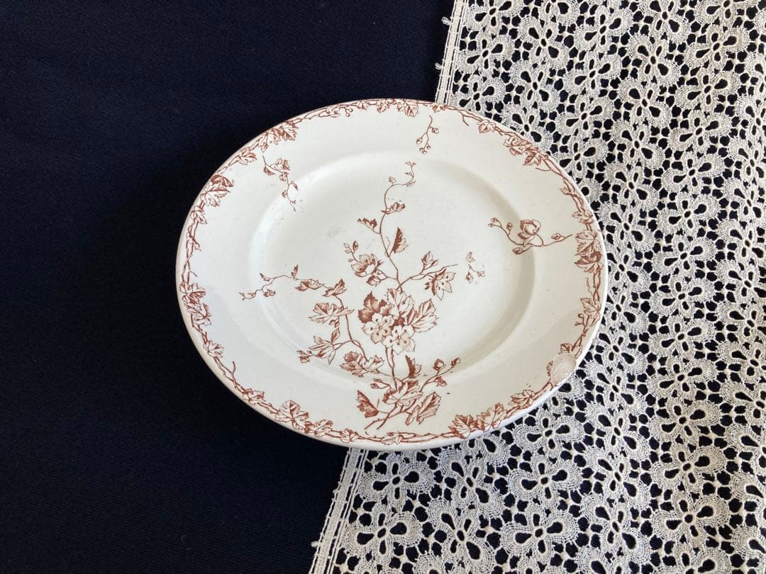 リュネビル窯 コンポティエ フランスアンティーク