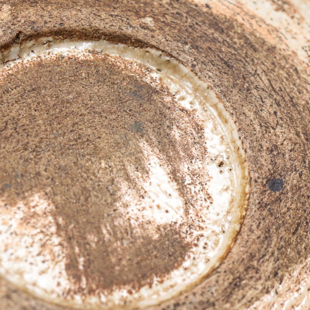 絵唐津 杉木立文 4.5寸皿