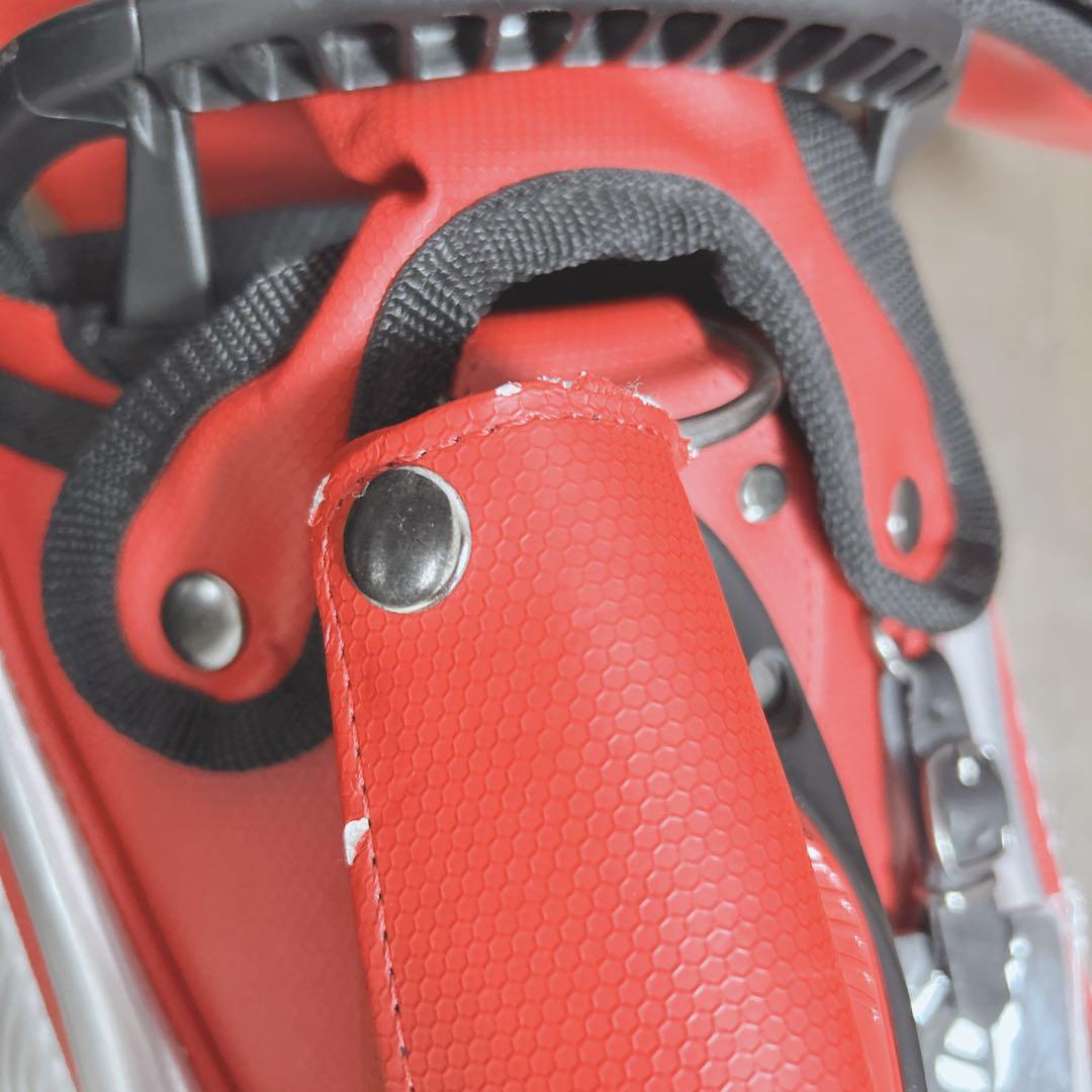 【完売品】テーラーメイド オーステック TJ083 キャディバッグ TM23 赤