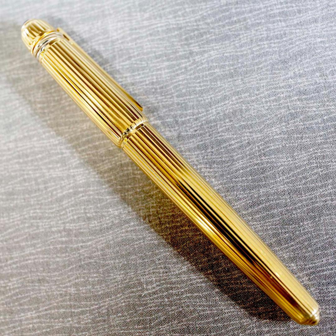 【美品 送料込み】カルティエ ボールペン パシャ ゴールド