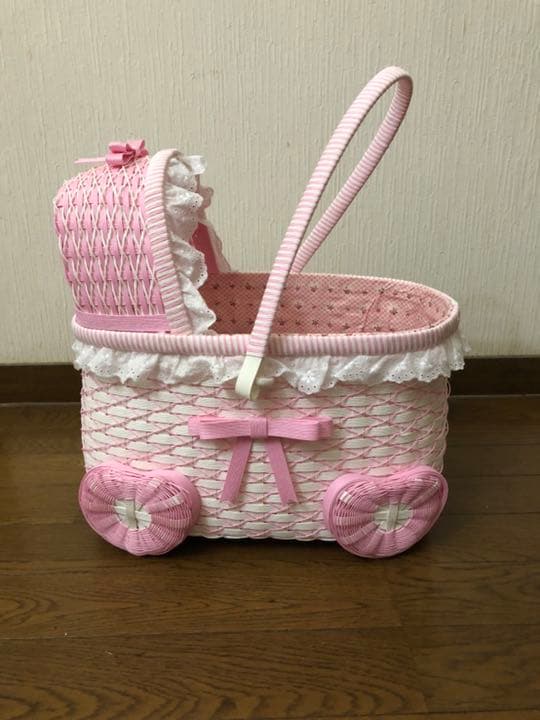 姫様　オーダーベビーカー風カゴ完成品