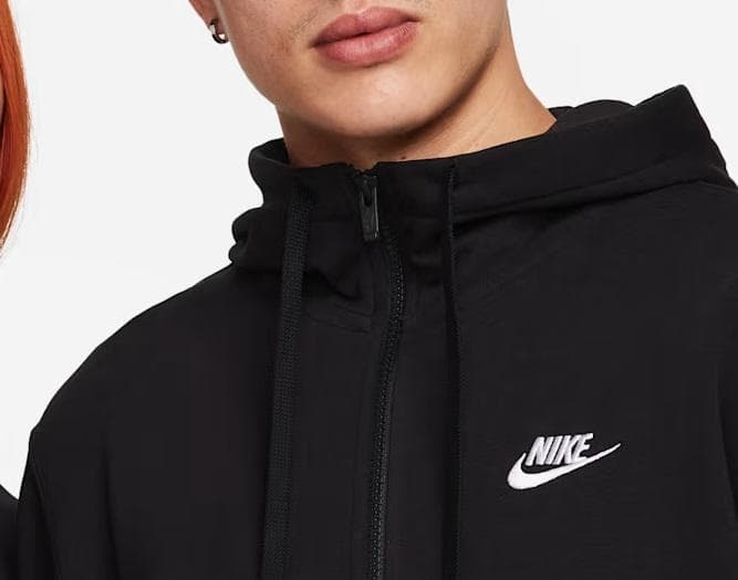 Lナイキ スポーツウェア クラブ メンズ フルジップパーカーNike フード付き