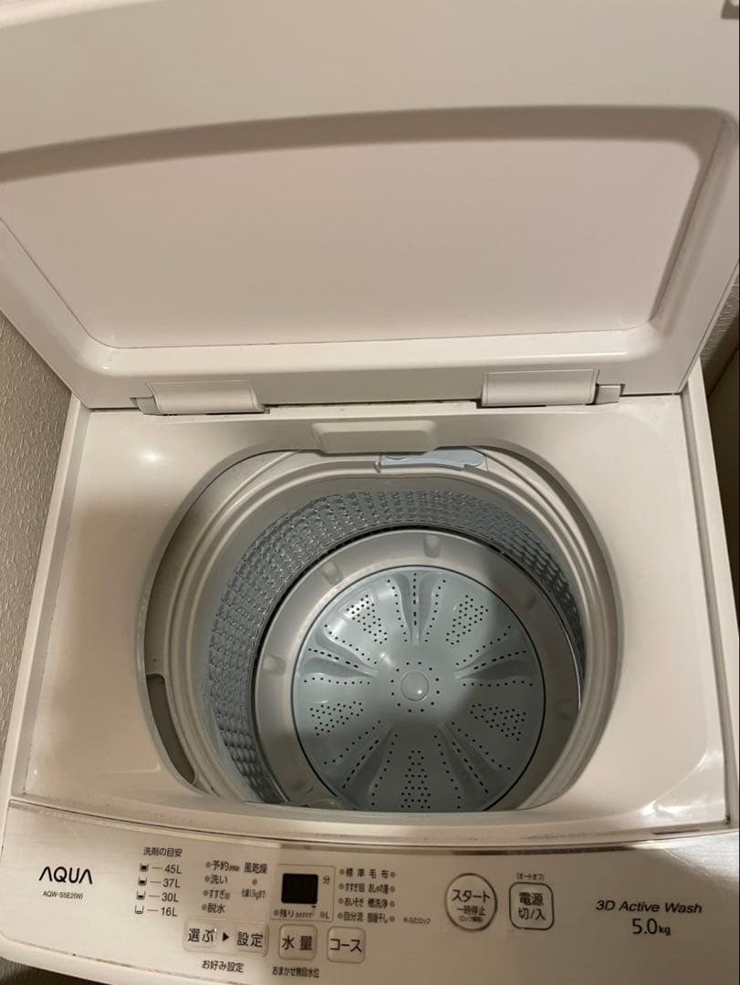 [値下げ可]AQUA 縦型洗濯機 AQW-S5E2