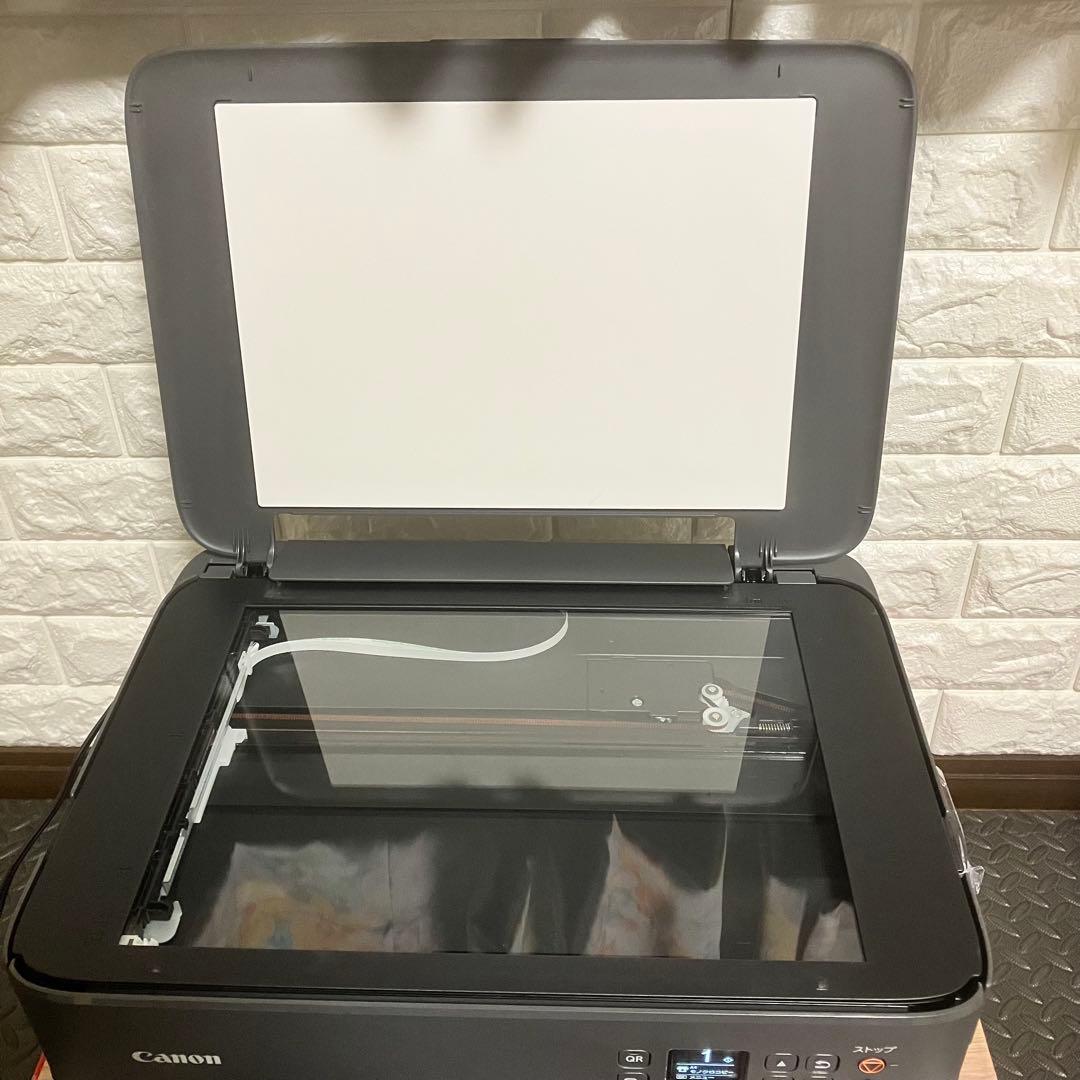 【完動品】Canon PIXUS TS5430 ブラック 純正インクXL付き