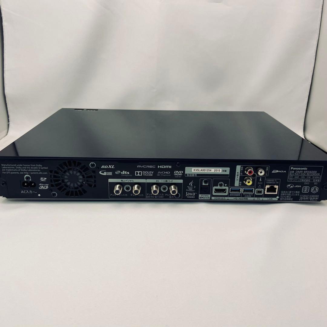 Panasonic DMR-BRX6000 全録レコーダー B-CAS付 動作品