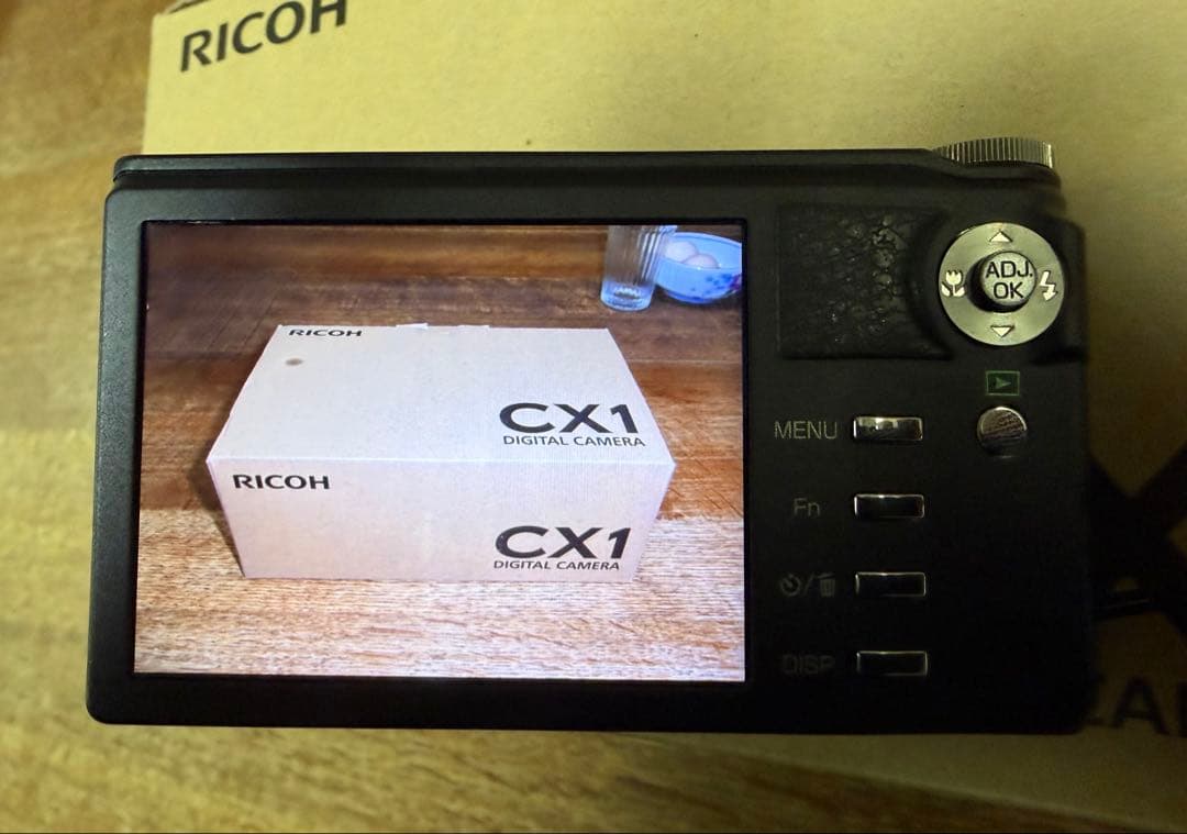 RICOH CX1 BLACK リコー　デジタルカメラ　ブラック
