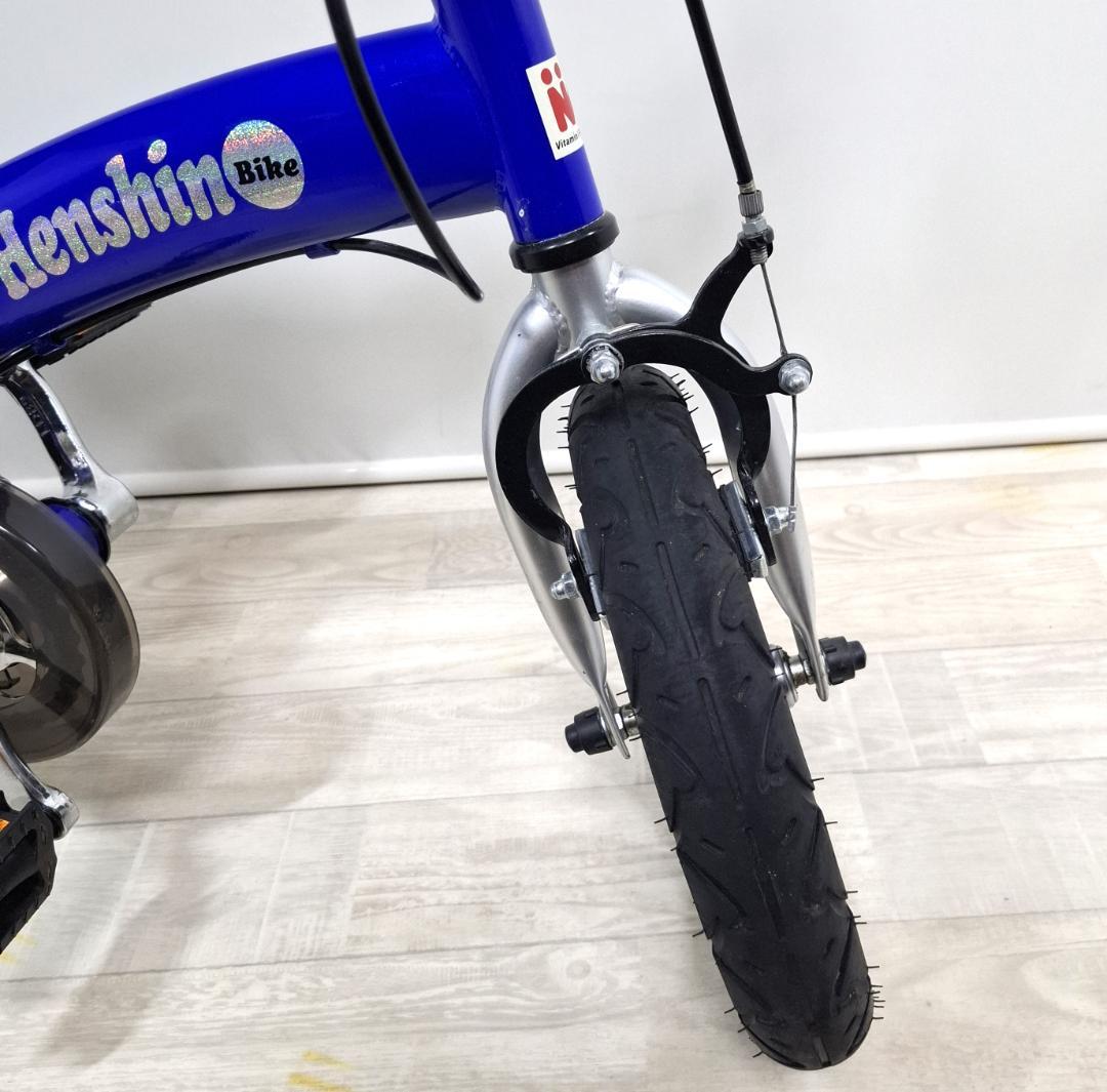 美品★へんしんバイク★12インチ★バランスバイク★取説 工具 スタンド付★ブルー