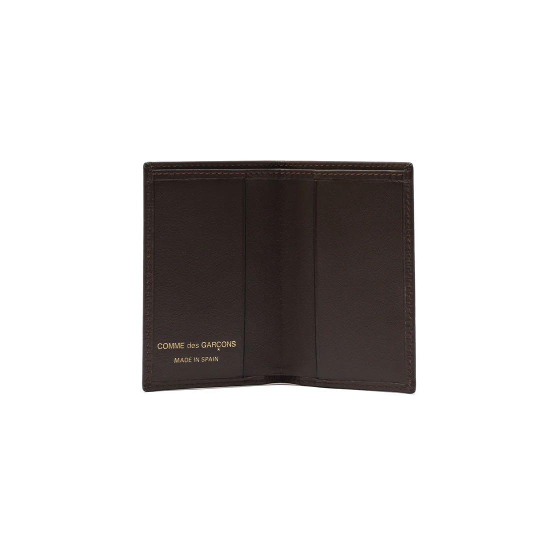 COMME des GARÇONS ダークブラウン 名刺入れ