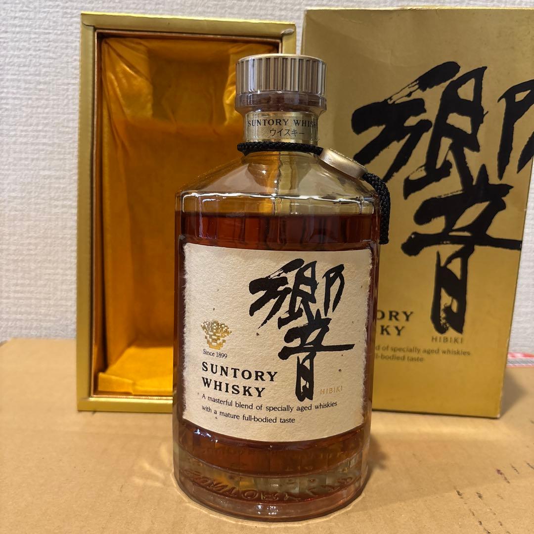 サントリーウイスキー響　裏ゴールドラベル　箱付き　未開封（12）