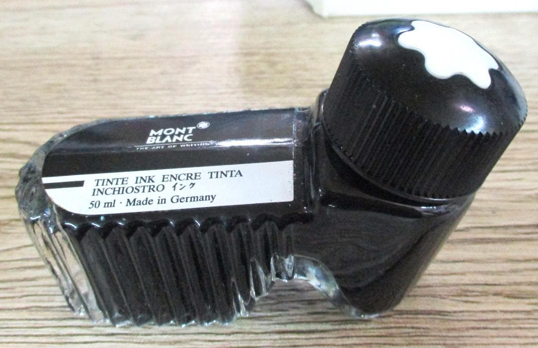 モンブラン 万年筆 ペン先14K MONTBLANC インク付き