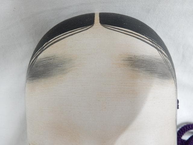 能面 伝統的な木製お面 新潟 二代 亜美作