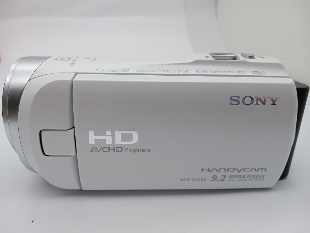 箱 説明書通電確認のみ SONY HANDYCAM HDR-CX480 ホワイト
