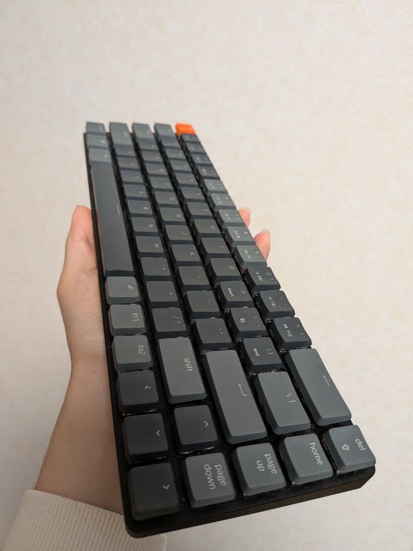 Keychron K7 E1 赤軸 US 配列 ワイヤレスメカニカルキーボード