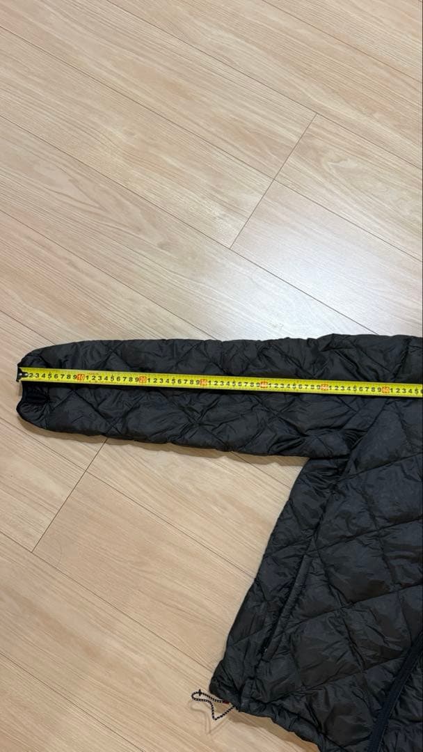 お*〜様 【Lサイズ】Eddie Bauer ダウンジャケット 袖ロゴ 800フ